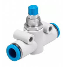 Дроссель с обратным клапаном Festo GR-QS-8 Дроссель с обратным клапаном Festo GR-QS-8