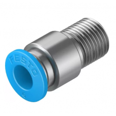 Штуцер цанговый с внешним шестигранником Festo QS-1/8-6-I