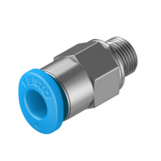 Штуцер цанговый Festo QS-G1/8-8 (10шт/уп) 