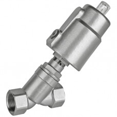 Угловой пневматический клапан Camozzi JF100-40-1-15-WG-SS316