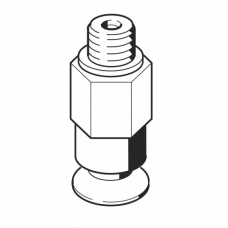 Захват вакуумный стандартный круглый Festo VAS-10-M5-SI-B Захват вакуумный стандартный круглый Festo VAS-10-M5-SI-B
